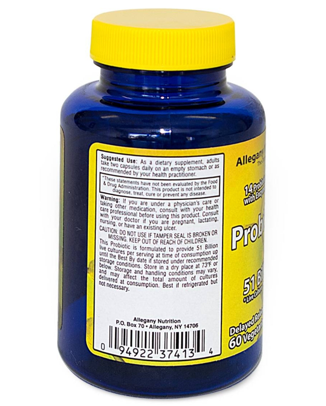 Allegany Nutrition Probiotic Capsules