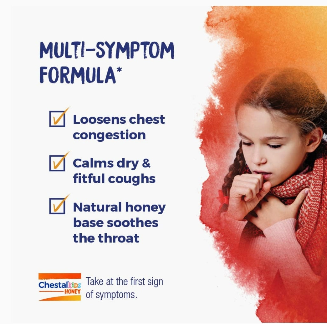 Chestal Kids Honey Cough Syrup