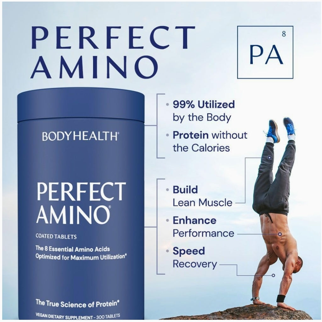 Perfect Aminos-150 tablets - Shore Holistic Nutrition & Wellness